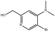 (5-BroMo-4-(diMethylaMino)pyridin-2-yl)Methanol Structure