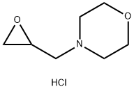 4-(OxiranylMethyl)Morpholine Hydrochloride Struktur