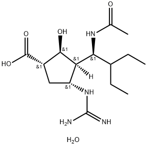 Peramivir 化学構造式