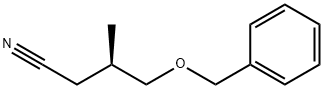 R-4-苄氧基-3-甲基-丁腈, 104265-24-9, 结构式