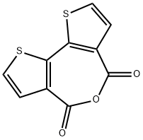DITHIENO[3,2-C:2',3'-E]OXEPINE-4,6-DIONE 结构式
