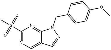1044139-94-7 1-(4-Methoxybenzyl)-6-(Methylsulfonyl)-1H-pyrazolo[3,4-d]pyriMidine