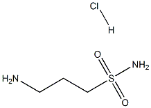 3-AMinopropane-1-sulfonaMide, HCl Struktur