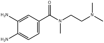 3,4-DIAMINO-N-(2-DIMETHYLAMINO-ETHYL)-N-METHYL-BENZAMIDE Struktur