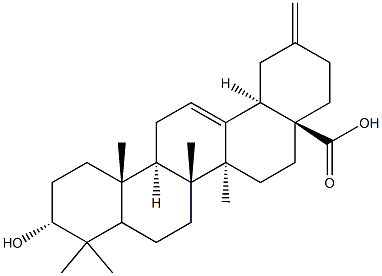 3α-アケボン酸 化学構造式