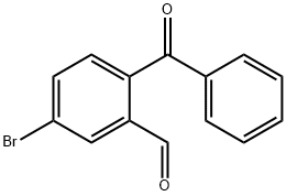 2-苯甲酰-5-溴苯甲醛 结构式