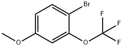 1-BROMO-4-METHOXY-2-TRIFLUOROMETHOXY-BENZENE Struktur