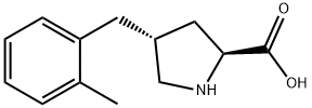 2-碘苄基-L-脯氨酸 结构式