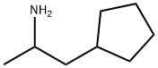 Α-METHYLCYCLOPENTANEETHANAMINE, 105-23-7, 结构式