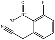 2-(3-Fluoro-2-nitrophenyl)acetonitrile Structure