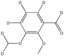 2,3-DiMethoxybenzaldehyde-d6 Structure