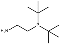 2-(Di-t-butylphosphino)ethylamine, min. 97% (10 wt% in THF) 化学構造式