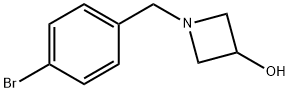 1-(4-BROMOBENZYL)AZETIDIN-3-OL Structure