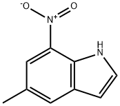 5-Methyl-7-nitroindole Struktur