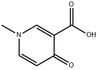 1-甲基-4-氧杂-1,4-二氢吡啶-3-羧酸, 10561-89-4, 结构式