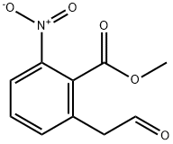 2-Nitro-6-(2-oxoethyl)benzoic Acid Methyl Ester Structure
