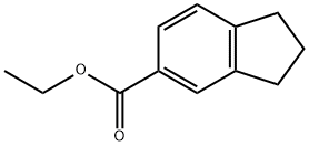 茚满-5-甲酸乙酯 结构式