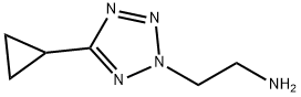 2-(5-Cyclopropyl-tetrazol-2-yl)-ethylaMine Struktur