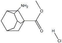 4-AMino-1-Methoxycarbonyl AdaMantane Hydrochloride Structure