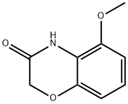5-メトキシ-2,4-ジヒドロ-1,4-ベンゾキサジン-3-オン 化学構造式