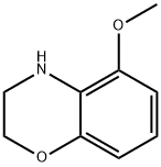5-METHOXY-3,4-DIHYDRO-2H-BENZO[B][1,4]OXAZINE Struktur