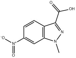 1058740-77-4 1-甲基-6-硝基-1H-吲唑-3-羧酸