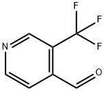 3-Trifluoromethyl-pyridine-4-carbaldehyde Struktur