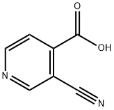 3 - Cyanoisonicotinic acid Structure
