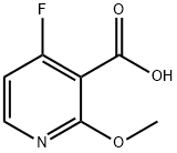 2-甲氧基-4-氟吡啶-3-甲酸 结构式