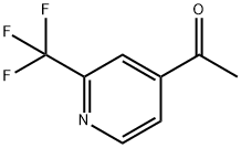 1-[2-(三氟甲基)-4-吡啶基]乙酮,1060810-86-7,结构式