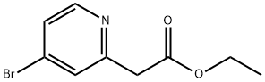 2-(4-溴吡啶-2-基)乙酸乙酯 结构式