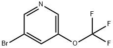 3-溴-5-三氟甲氧基吡啶, 1060815-01-1, 结构式