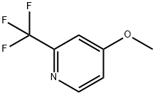 4-Methoxy-2-(trifluoromethyl)pyridine Struktur