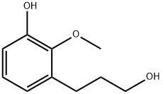 3-(3-羟基丙基)-2-甲氧基苯酚, 106800-29-7, 结构式