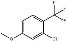 5-甲氧基-2-三氟甲基苯酚, 106877-40-1, 结构式