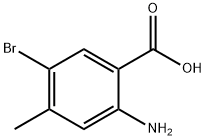 2-AMino-5-broMo-4-Methylbenzoic acid Struktur