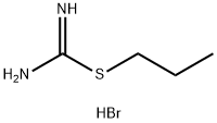 硫代氨基亚胺代甲酸丙酯单氢溴酸盐, 1071-75-6, 结构式