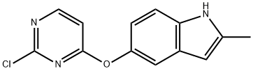 5-((2-chloropyriMidin-4-yl)oxy)-2-Methyl-1H-indole Struktur