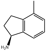 (1S)-4-Methyl-2,3-dihydro-1H-inden-1-aMine Struktur