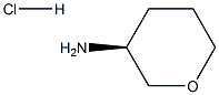 (S)-tetrahydro-2H-pyran-3-aMine hydrochloride Structure