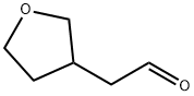 2-(Tetrahydrofuran-3-yl)acetaldehyde Struktur