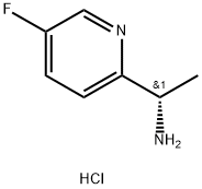 (S)-1-(5-fluoropyridin-2-yl)ethanaMine hydrochloride Struktur