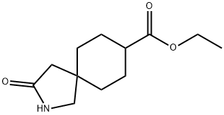 ETHYL 3-OXO-2-AZASPIRO[4.5]DECANE-8-CARBOXYLATE, 1073559-59-7, 结构式