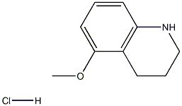 5-Methoxy-1,2,3,4-tetrahydroquinoline hydrochloride Structure