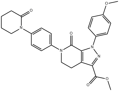 阿哌沙班杂质6, 1074365-84-6, 结构式