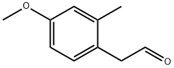 4-甲氧基-2-甲基苯乙醛, 1081798-35-7, 结构式