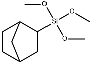 2-(triMethoxysilyl)-bicyclo[2,2,1]heptane Structure