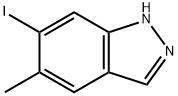 6-碘-5-甲基-2H-吲唑, 1082040-11-6, 结构式