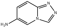 1,2,4-三唑并[4,3-A]吡啶-6-胺 结构式