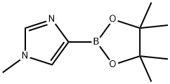1-Methyl-4-(4,4,5,5-tetraMethyl-[1,3,2]dioxaborolan-2-yl)-1H-iMidazole, 1083180-01-1, 结构式